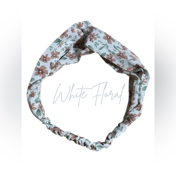 NEW Set of (2) Stretchy Fabric Headbands - Picture 2 of 3